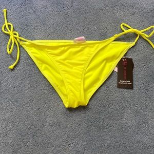 Neon Yellow Bikoni bottom